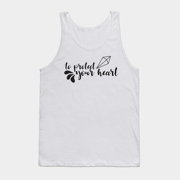 Camsten "To Protect Your Heart" Tank Top by DreamsofTiaras